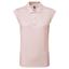 FootJoy Womens Cap Sleeve Interlock Print - Blush Pink  - thumbnail image 1