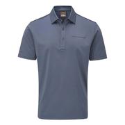 Oscar Jacobson Chap II Tour Golf Polo Shirt - Blue