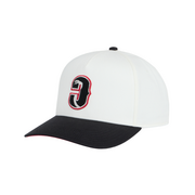 Cobra Structured Line Up Golf Cap White/Black