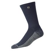 FootJoy Men's Heritage Crew Socks – ProDry With Cushioned Sole For Golf & Everyday Comfort (Size 7-11)