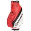 TaylorMade Stealth 2 Tour Cart Golf Bag - Red/White/Black - thumbnail image 1