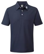 FootJoy Stretch Pique Solid Shirt - Athletic Navy