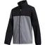 adidas Boys Provisional Waterproof Jacket - Black/Grey - thumbnail image 1