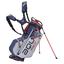 Big Max Aqua Eight Waterproof Stand Bag - Silver/Navy/Red - thumbnail image 1