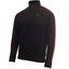 Calvin Klein Glacier Lined Half Zip Sweater - Black - thumbnail image 1