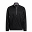adidas Climaproof Half Zip Waterproof Jacket - Black - thumbnail image 1