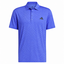 adidas Tour Deco Golf Polo Shirt - Dual Indigo/Lilac - thumbnail image 1