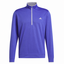 adidas Core Lightweight 1/4 Zip Golf Sweater - Dual Indigo - thumbnail image 1
