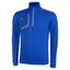 Galvin Green Dwight Insula Half Zip Pullover - Surf Blue/White - thumbnail image 1
