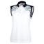 Galvin Green Meja Ventil8+ Ladies Sleeveless Shirt - White/Navy - thumbnail image 1