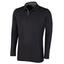 Galvin Green Marwin Long Sleeve Golf Polo Shirt - Black - thumbnail image 1