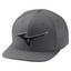 Mizuno Tour Flat Snapback Golf Cap - Charcoal - thumbnail image 1