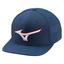 Mizuno Tour Flat Snapback Golf Cap - Navy - thumbnail image 1