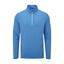 Ping Edwin Half Zip Golf Midlayer Sweater 2023 - Danube Blue - thumbnail image 1