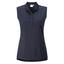 Ping Ladies Solene Sleeveless Golf Polo - Navy - thumbnail image 1