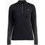 Rohnisch Dew Women's Golfing Polo Shirt - Black - thumbnail image 1
