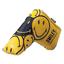 Smiley Original Golf Blade Putter Headcovers - Yellow - thumbnail image 1