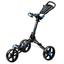 Longridge Ezeglide Bolt 2 Golf Push Trolley - Black/Blue - thumbnail image 1