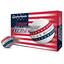 TaylorMade Tour Response Stripe Golf Balls - USA Stars and Stripes - thumbnail image 1