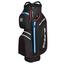 Cobra Ultradry Pro Golf Cart Bag - Puma Black/Electric Blue - thumbnail image 1