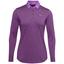 Under Armour Womens Zinger Long Sleeve Golf Polo Shirt - Purple