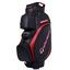 TaylorMade Deluxe Golf Cart Bag - Black/Red - thumbnail image 1