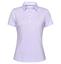 Under Armour Womens Zinger Short Sleeve Polo - Purple main - thumbnail image 1