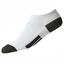 FootJoy Junior ProDry Sport Golf Socks - White/Black - thumbnail image 1