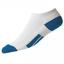FootJoy Junior ProDry Sport Golf Socks - White/Black - thumbnail image 2