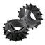 Motocaddy 28V Hedgehog DHC Winter Wheels - thumbnail image 1