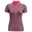 Under Armour Womens Zinger Short Sleeve Golf Polo Shirt - Blue Note - thumbnail image 1