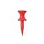 Longridge Pro Plastic Step Golf Tees - Red 12mm (1000) - thumbnail image 1