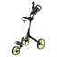 Cube Golf Push Trolley - Charcoal/Lime + FREE Gift Pack