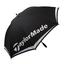 TaylorMade Single Canopy 60'' Golf Umbrella - Black/White/Grey - thumbnail image 1
