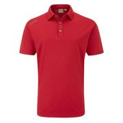 Ping Lindum Junior Golf Polo Shirt - Rich Red