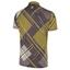 Galvin Green Mitchell Ventil8 Plus Golf Polo Shirt - Black/Yellow - thumbnail image 2