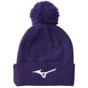 Mizuno Crested Bobble Hat Purple