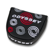 Odyssey Swirl Mallet Putter Headcover - Black