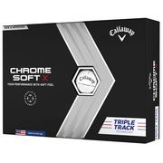 Next product: Callaway Chrome Soft X Triple Track Golf Balls - White