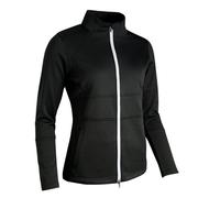 Sunderland Ladies Nira Fleece Full Zip Golf Jacket - Black