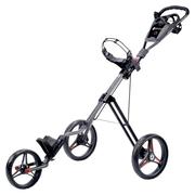 Motocaddy Z1 Golf Push Cart - Charcoal/Red