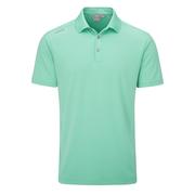 Ping Lindum Golf Polo Shirt 2023 - Aquarius Blue