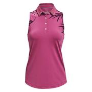 Next product: Under Armour Womens Iso-Chill Sleeveless Golf Polo Shirt - Pink