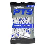 Pride Professional 75 Wooden Golf Tee Pack 83mm - Blue