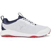 Puma Fusion Pro Golf Shoes - Puma White/Navy