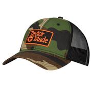 TaylorMade Radar Trucker Golf Hat Black Camo