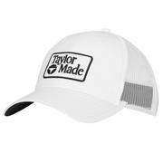TaylorMade Radar Trucker Golf Hat - White