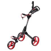 Cube Golf Push Trolley - Charcoal/Red + FREE Gift Pack