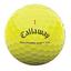 Callaway Chrome Soft X Triple Track Golf Balls - Yellow - thumbnail image 2