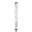SuperStroke Zenergy Flatso 1.0 Putter Grip - White/Silver - thumbnail image 3
